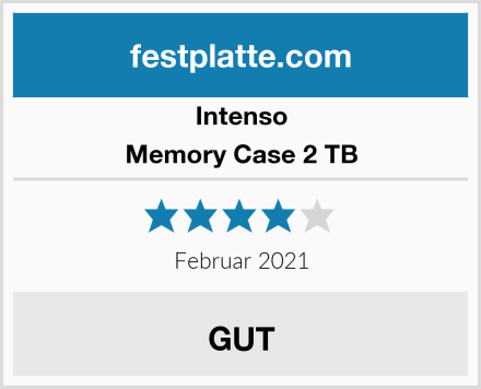 Intenso Memory Case 2 TB Test