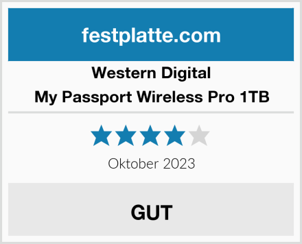 Western Digital My Passport Wireless Pro 1TB Test