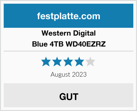 Western Digital Blue 4TB WD40EZRZ Test
