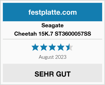 Seagate Cheetah 15K.7 ST3600057SS Test
