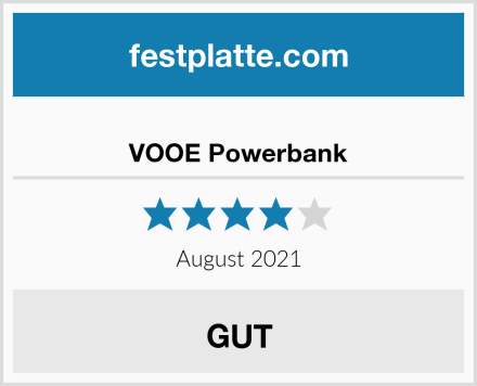  VOOE Powerbank Test
