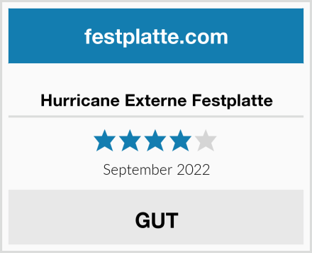  Hurricane Externe Festplatte Test