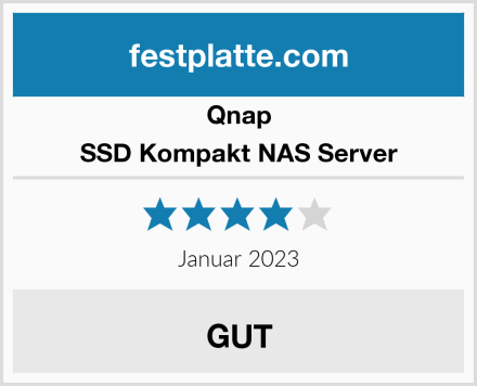Qnap SSD Kompakt NAS Server Test