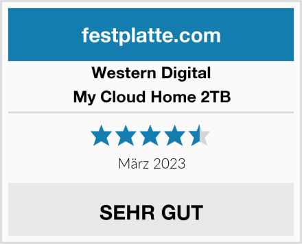 Western Digital My Cloud Home 2TB Test