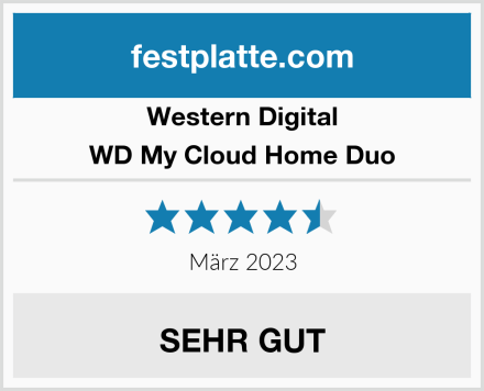 Western Digital WD My Cloud Home Duo Test
