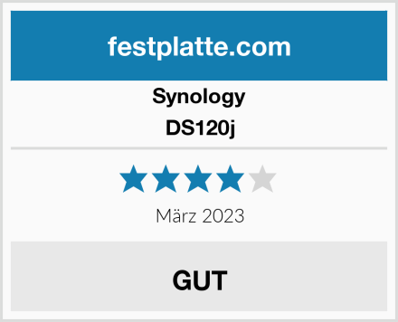 Synology DS120j Test