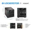  Asustor Lockerstor 4 AS6604T NAS Server